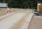 Finalizace silniční váhy Finalizace silniční váhy